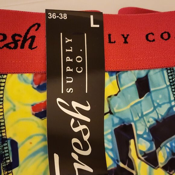 FRESH SUPPLY CO SPACE INVADERS BOXER BRIEF - L - Picture 6 of 9